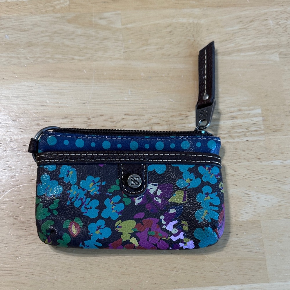 Relic Floral Wristlet Card Case - Blue Multi